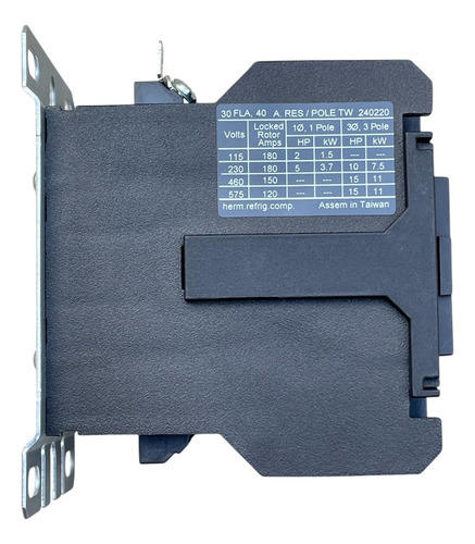 Contactor De Propósito Definido Eaton C25dnc330t 40amp