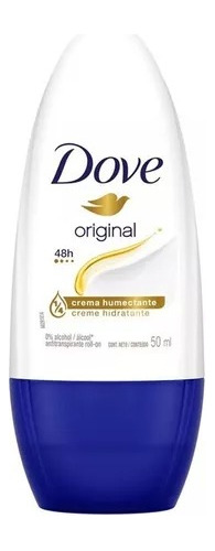 Dove Crema Humectante Hidratante Original Roll On X 50 Ml