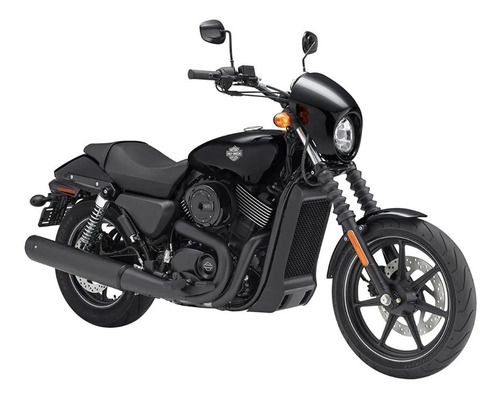 Moto Harley Davidson 1:18 Negra Vehiculo Coleccion 