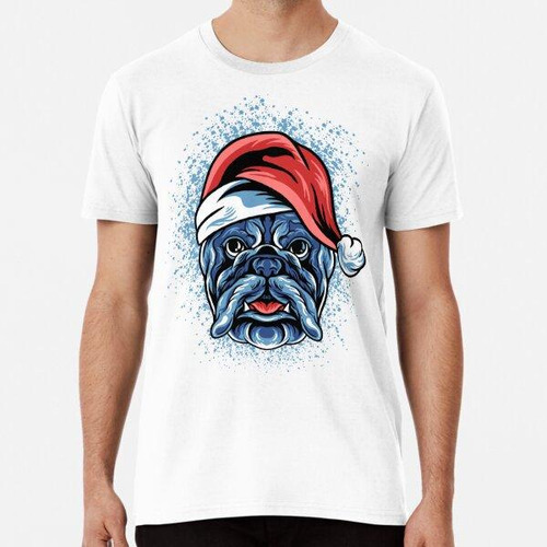 Remera Cabeza De Perro Navidad, Perro Navideño, Perro Con Go