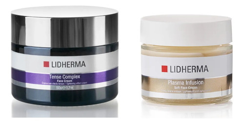 Kit Tense Complex Face Cream + Plasma Soft Face Lidherma