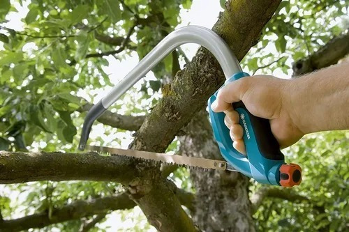 Imagen 4 de 5 de Sierra De Arco Serrucho Mango Comfort Poda Troncos Madera