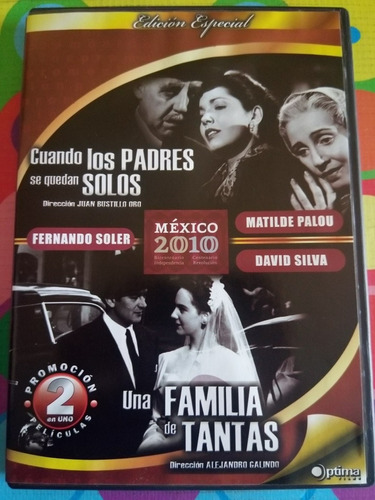 Dvd Cuando Los Padres Se Quedan Solos & Una Familia De Tanta