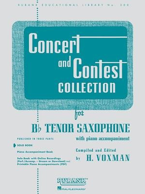 Concierto Y El Concurso De La Colección Para Bb Saxofón