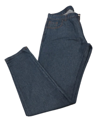 Pantalon Clasico Semichupin Hombre Jeans Rigido 