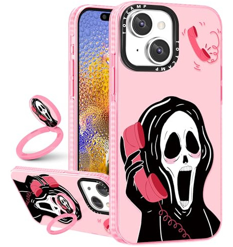 Funda Para iPhone 13 Mini (5.4 Pulgada) Skeleton Skull Scary