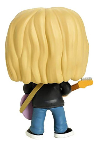 Funko Pop! Rocas Nirvana Kurt Cobain No. 66 (jersey Negro)