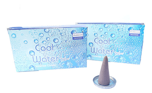 Sahumerios Conos Darshan Incense 6 Cajas Om Cool Water