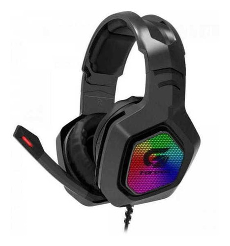 Imagem 1 de 1 de Headset Gamer Rgb Black Hawk Preto Fortrek G
