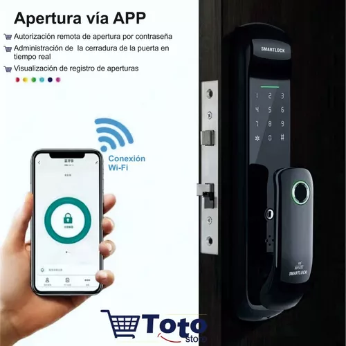 Cerradura Inteligente Invisible Wifi Airbnb Puertas Secretas