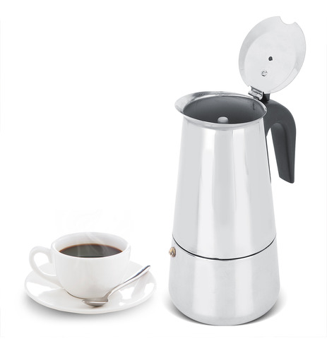 Cafetera Eléctrica De Acero Inoxidable De 450 Ml