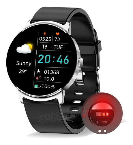 Reloj Inteligente Glucosa Hombre Y Mujer Nfc Smartwatch