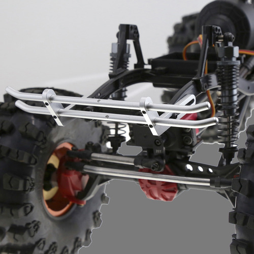 Kit De Parachoques Rc Bumper De Metal Para 1/10 Rc Crawler S