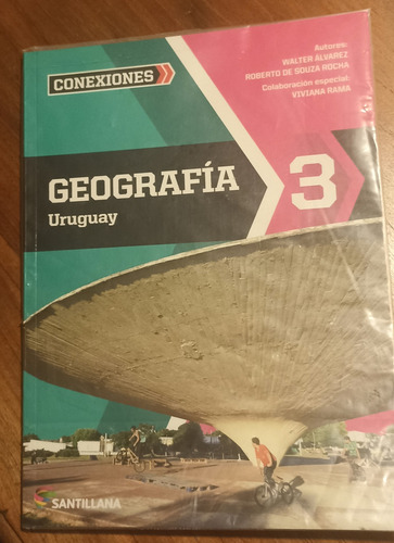 Libro Texto Estudio Geografía 3. Santillana 