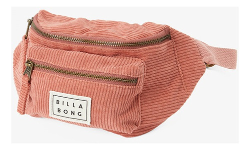 Riñonera Billabong On My Bum Mujer Color Rosado Diseño de la tela Liso