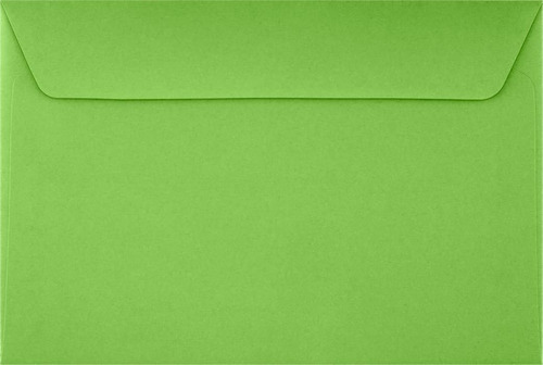 Sobres Para Folletos De 6 X 9 | Verde Limelight | Texto De 8