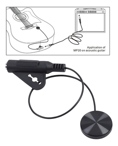 Instrumento De Piezo Pickup Instrumento Accesorio De