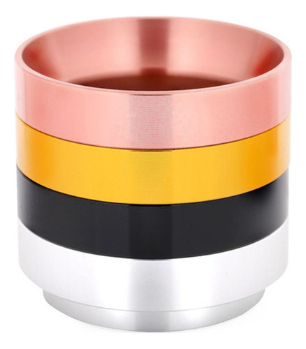 A Coffee Dosing Ring In Silver Dosing Funnel_51mm