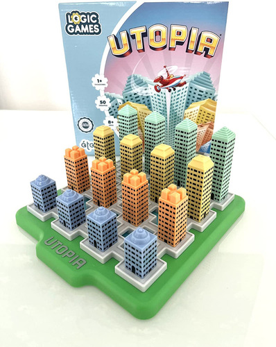 Utopia Juego De Lógica E Ingenio 50 Retos Logic Games