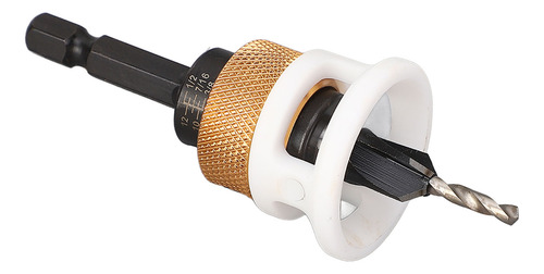 Broca Escareadora De 4 Canais, Haste Hexagonal De 3,2 X 8 Mm