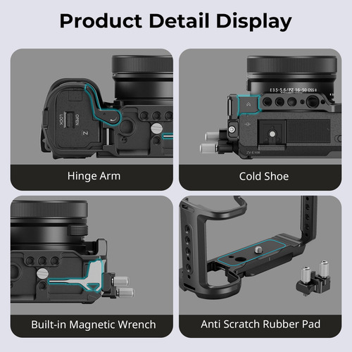 Kit De Armazones Smallrig Zv-e10 Ii Para Sony Zv-e10 Ii Con