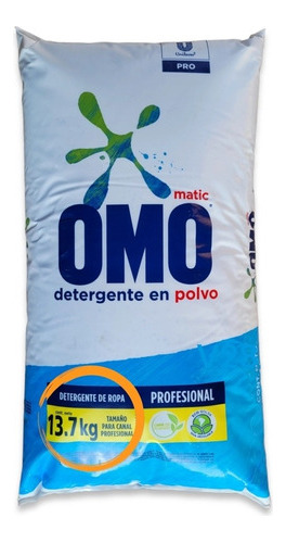 Detergente Omo 13.7 Kg. En Polvo Lavandería Y Hogar