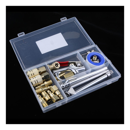 Q Kit De Herramienta De Manguera Del Compresor De Aire 24pcs