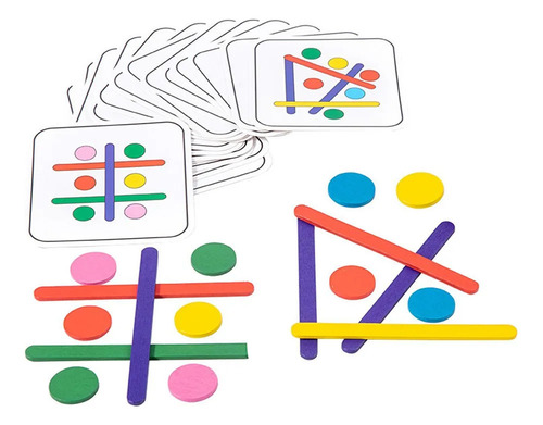Juego Educativo De Diseño De Patrones Rainbow Puzzle