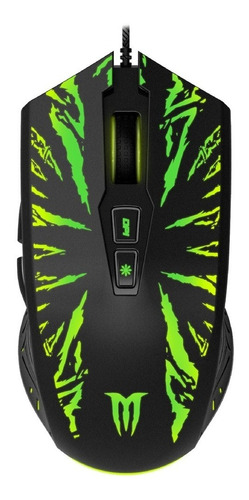 Mouse Gamer 7 Botones Programables Muticolor Panter Gm203