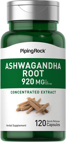 Ashwagandha 460mg 120 Cap Ginseng Hindu Contra Stress