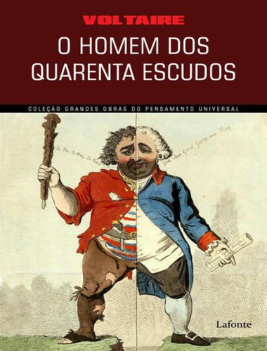 O Homem Dos Quarentas Escudos, De Voltaire. Editorial Lafonte, Capa Mole, Edição 1 Em Português, 2024
