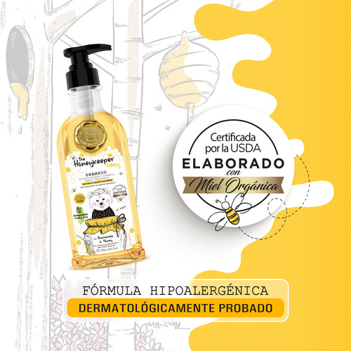 Shampoo The Honeykeeper Manzanilla Y Miel 250 Ml