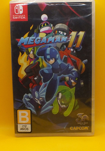 Mega Man 11 - Nintendo Switch (fĂsico) (Usado)