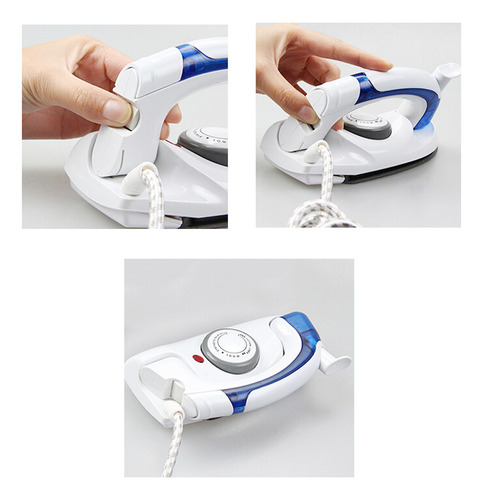 Mini Plancha De Viaje Con Temperatura Ajustable, Plegable, P