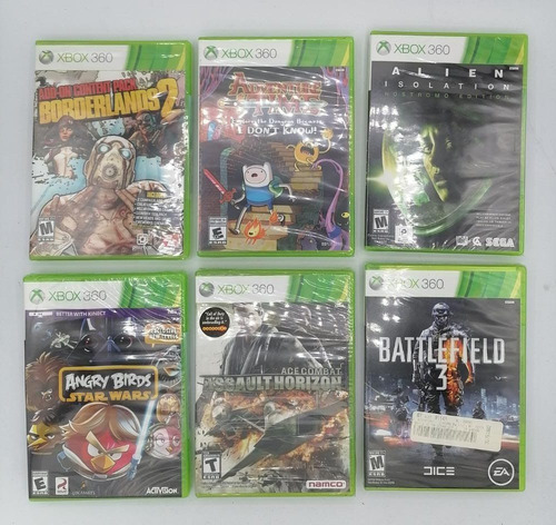 Imagen 1 de 9 de Xbox 360 Juegos Nuevos Originales Y Sellado C/u A 100 Soles!