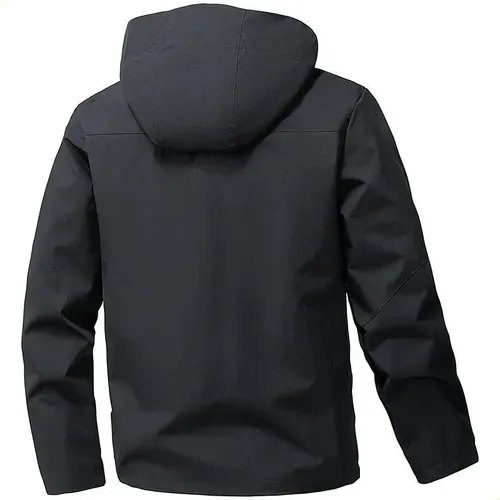Men's Hooded Jacket Waterproof Windproof Outdoor Coat