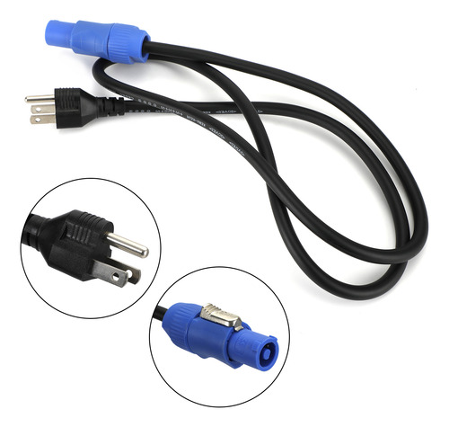 Cable De Alimentación De 1 Metro Para Faros Móviles De 350 W