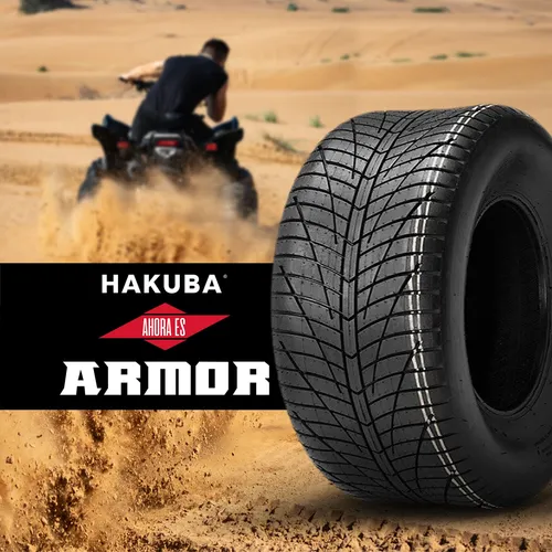 Llanta Para Cuatrimoto 25x10-12 P354 Tl 50j 6pr Hakuba-armor