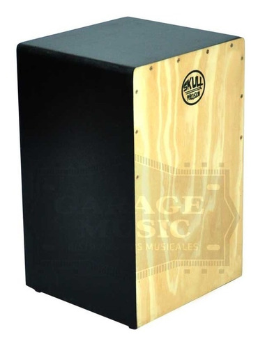Cajon Peruano Skull Percusión Funda Acolchada Cordura Curso