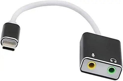 Adaptador De Tarjeta De Sonido Externa Usb Tipo C