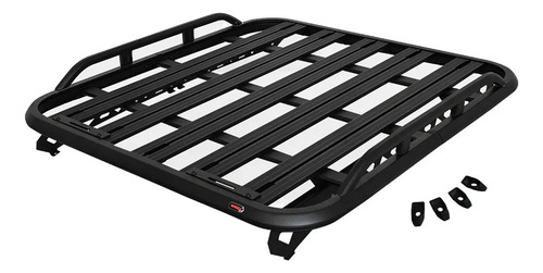 Parrilla De Aluminio Black Sand Offroad Pnr Con Riles 1.33
