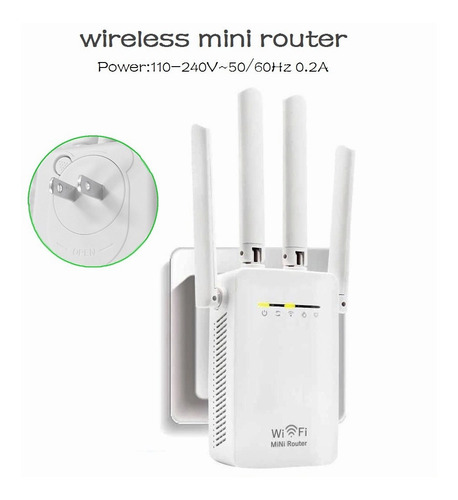 Repetidor Amplificador Extensor De Señal Wifi Universal