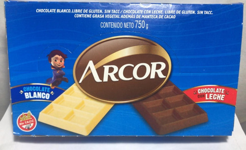 Chocolate Arcor Blanco 25gr X 30u Sobre Ruedas Juguetes