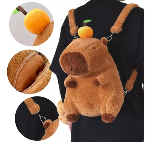 Bonita Lámpara Nocturna De Capibara, Mochila De Capibara De