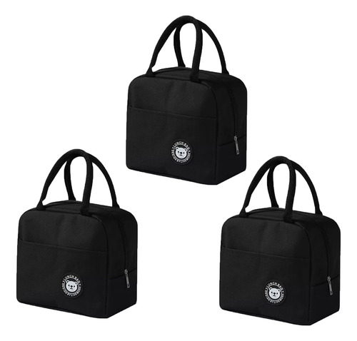 Bolsa Térmica Lancheira Escolar Marmita Infantil 3 Pieces