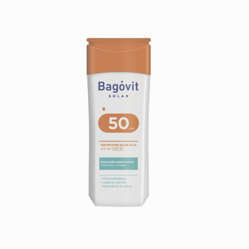 Bagovit Solar Emulsión Hidratante Fps 50 X 200ml Hipoalerg.