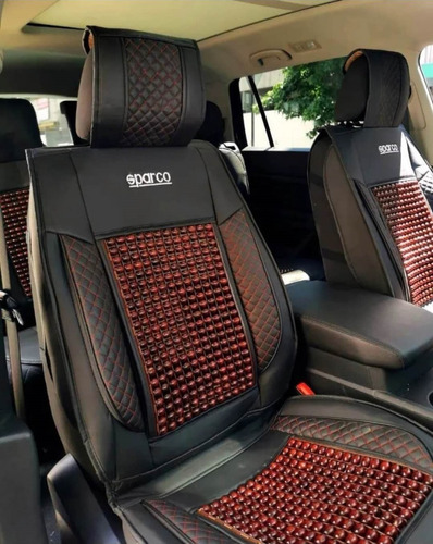 Kit Funda Cubre Asiento Auto Premium Esfera Eco Cuero Luxury