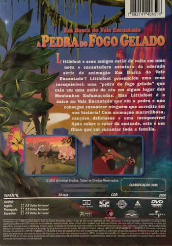 Em Busca Do Vale Encantado Vii 7 A Pedra Do Fogo Gelado Dvd (Usado)