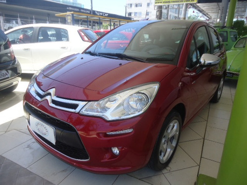 Citroën C3 1.6 Vti 16v Exclusive Flex Aut. 5p Bordô 2016