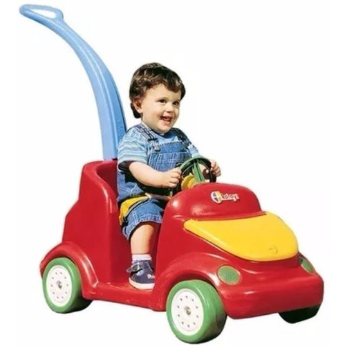 Auto De Paseo Niños Rotoys Con Barral Y Cinturon 1 A 5 Años